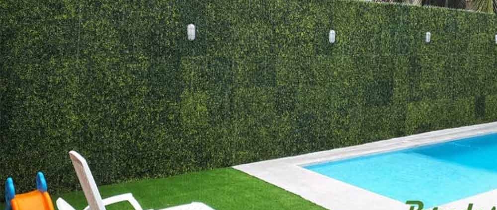 pastos sintéticos para exterior resistente a la intemperie con orificios de drenado para el agua con base vulcanizada